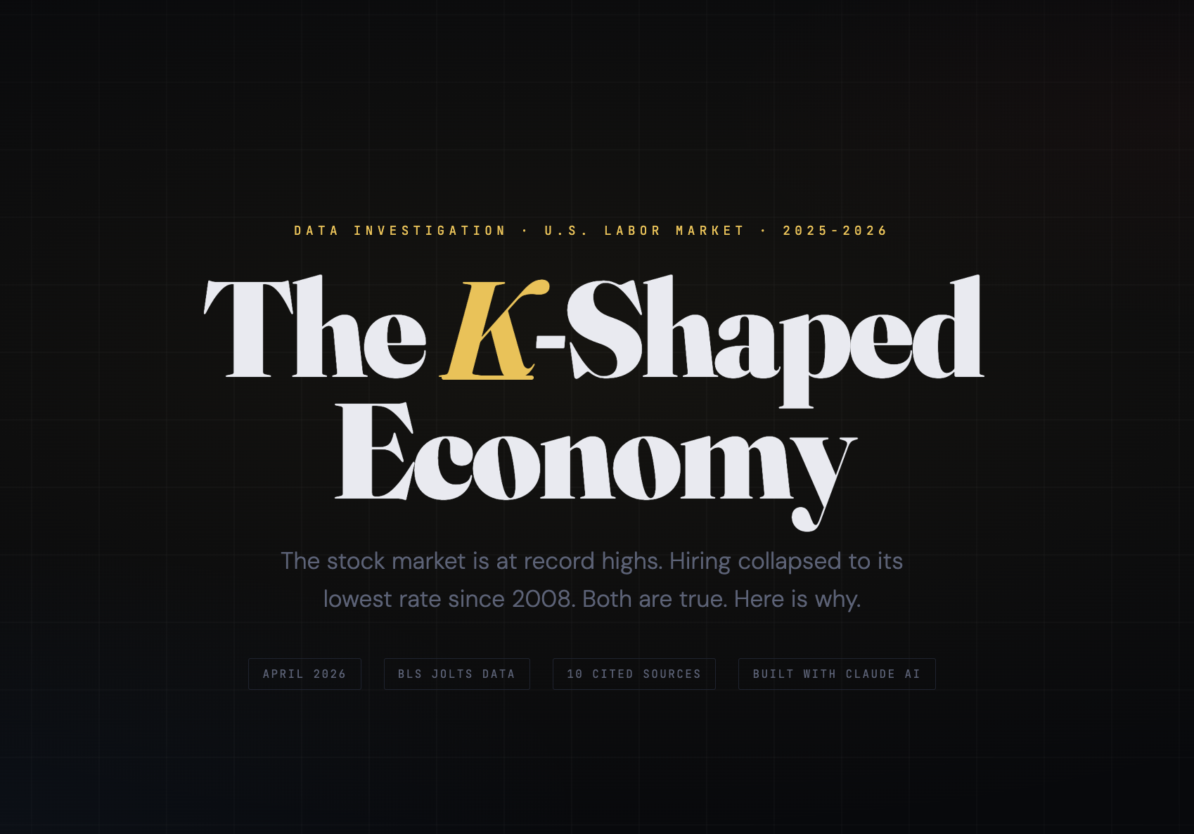 The K-Shaped Economy: A Data Story